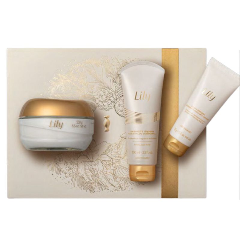 KIT PRESENTE LILY ACETINADOS (3 ITENS)